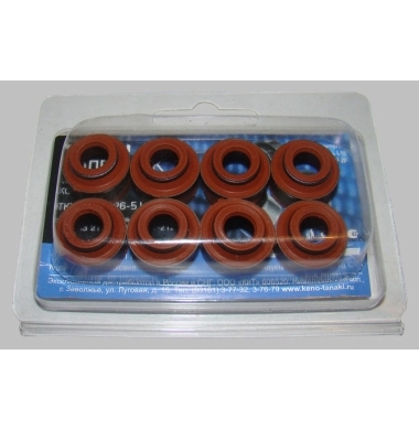 Колпачок маслоотражательный к-т (8 шт.; для двиг. ЗМЗ-402, 410, 511, 523; УМЗ-417, 421, 4216, A274 Evotech)