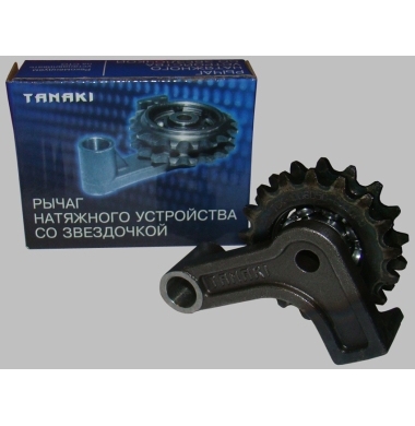 Рычаг натяжного устройства со звездочкой (двухрядная цепь =5,05 мм) для двигателей ЗМЗ-406, 405, 409