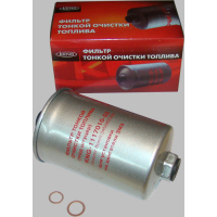 Фильтр топливный (для а/м ГАЗ с дв. ЗМЗ-406, 405 под штуцер, с шайбами)